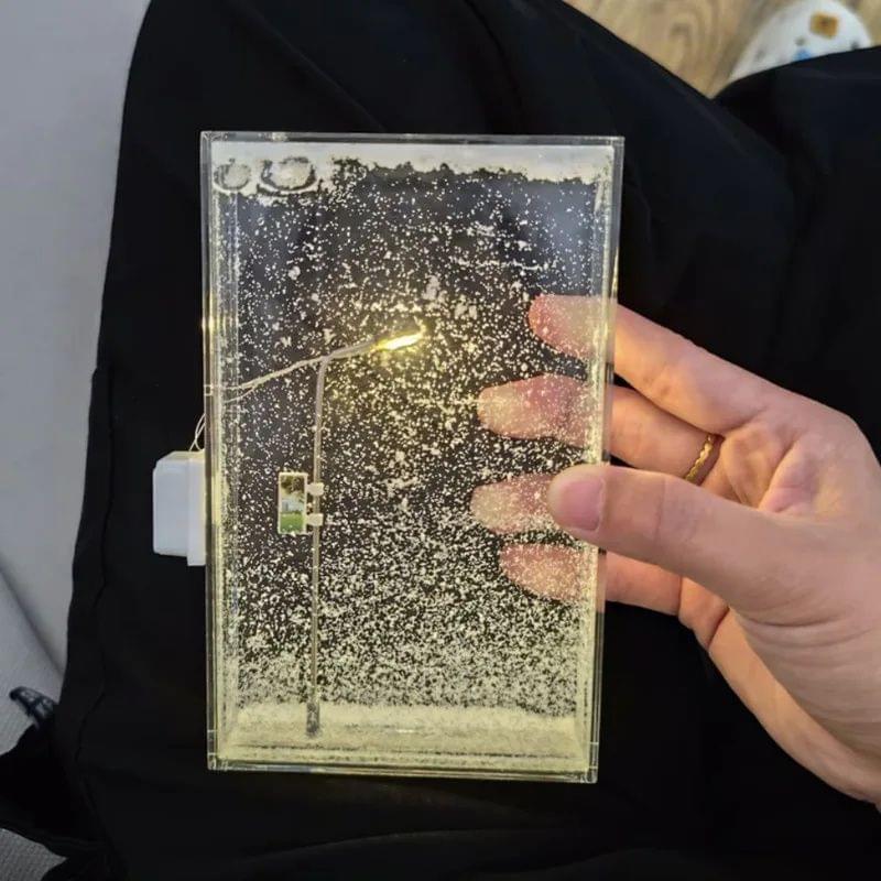 Street Night Snowfall Lamp - Image 3